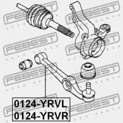 JOBB ELSŐ LENGŐKAR TOYOTA DUET M100A,M101A,M110A,M111A 1998.09-2004.05 JP 48068-97401