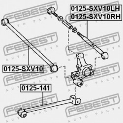 HÁTSÓ HOSSZANTI RÚD TOYOTA COROLLA SED/CP/WG AE10,CE100,EE10 1991.08-2001.11 GR 48780-12020