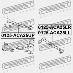 BAL HÁTSÓ KERESZTIRÁNYÚ RÚD TOYOTA RAV4 ACA2 2000.08-2005.11 EU 48730-42020