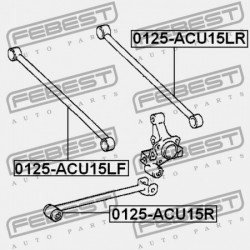 HÁTSÓ HOSSZANTI RÚD TOYOTA KLUGER L/V ACU2,MCU2 2000.11-2007.05 JP 48780-48010