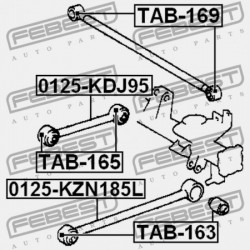 HÁTSÓ HOSSZANTI FELSŐ RÚD TOYOTA LAND CRUISER 90 KZJ9,LJ9,RZJ9,VZJ9 1996.04-2008.12 GR 48710-35030