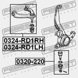 BAL ELSŐ FELSŐ LENGŐKAR VISSZAVONT 51460-S10-020