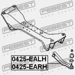 HÁTSÓ KERESZTIRÁNYÚ RÚD GÖMBCSAPÁGYRÓL MITSUBISHI LEGNUM EA,EC 1996.06-2002.08 JPN MR162572