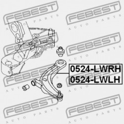 BAL ELSŐ FELSŐ LENGŐKAR MAZDA MPV LW 1999-2003 JP LC62-34-350C