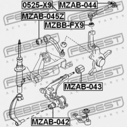 ELSŐ RÚD MAZDA MILLENIA TA 1995-2002 USA T001-34-D00A