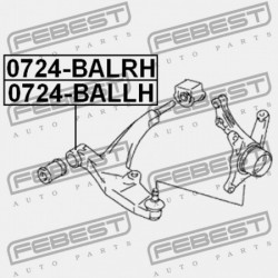 SUZUKI BALENO/ESTEEM SY413/SY415/SY416/SY418/SY419 1995-2001 ELSŐ JOBB OLDALI KORMÁNYKAR 45201-63G01
