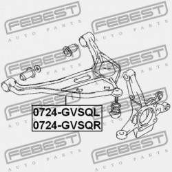 JOBB ELSŐ LENGŐKAR SUZUKI GRAND VITARA/ESCUDO SQ416/SQ420/SQ625 1998-2006 45201-67D01