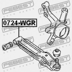 ALSÓ LENGŐKAR SUZUKI WAGON R+ MA63S 1999-2010 45200-75F21