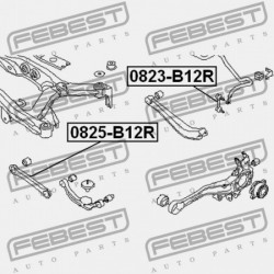 HÁTSÓ KERESZTIRÁNYÚ RÚD SUBARU LEGACY B12 1998.04-2003.06 EL 20250-AE060