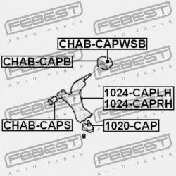 BAL ELSŐ FELSŐ VEZÉRLŐKAR CHEVROLET CAPTIVA 2010- EU 96819161
