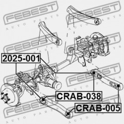 ELSŐ NYAKKENDŐ RÚD JEEP GRAND CHEROKEE 1997-2004 52088217AB