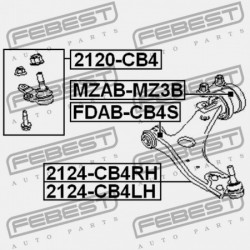 BAL ELSŐ FELSŐ LENGŐKAR FORD FOCUS CB4 2008-2011 EU 1570285