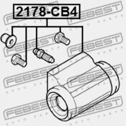 HAM CYLINDER. HÁTSÓ FORD FOCUS CB4 2008-2011 EU 1385739