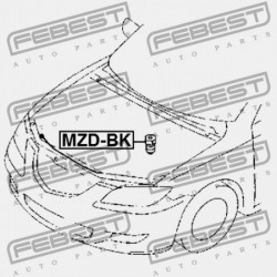 MOTORBURKOLAT LÖKHÁRÍTÓ MAZDA 3 BK 2003-2006 EU GJ6A-56-786A