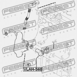 FORGATTYÚSHÁZ SZELLŐZŐRENDSZER CSAPJA VOLVO XC90 2003- 30677388