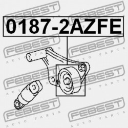 FESZÍTŐ SZÍJTÁRCSA KÉSZLET TOYOTA RAV4 ACA3,ALA3,GSA33,ZSA3 2005.11-2012.12 GR 16620-28090
