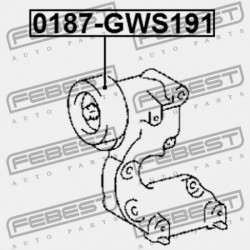 FESZÍTŐ SZÍJTÁRCSA KÉSZLET TOYOTA HIGHLANDER (NAP) ASU50,GSU5,GVU58 2013.12- US 16620-31060