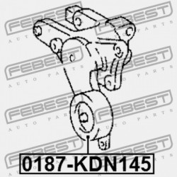 FESZÍTŐ SZÍJTÁRCSA KÉSZLET TOYOTA LAND CRUISER PRADO GRJ12,KDJ12,RZJ12,TRJ12,VZJ12 2002 16620-30031