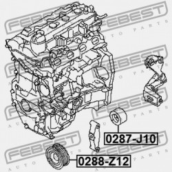 TEKERCS NISSAN QASHQAI J10E 2006.12-2013.12 EL 11927-BC20A