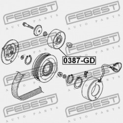 HONDA FIT ALMAS GD1 2002-2008 JP HONDA FIT ALMAS GD1 2002-2008 JP 38942-PWA-004