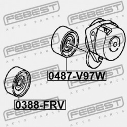 HONDA ACCORD CN1 ROLLER 2004-2008 EU 31190-RBD-E01
