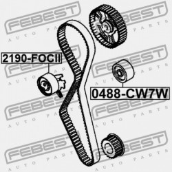 MITSUBISHI OUTLANDER CW0 VEZÉRMŰSZÍJ SZÍJTÁRCSA 2006.11-2012.06 EUR/MMC-PROD. MN982127