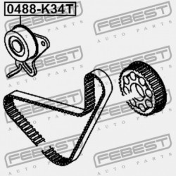 VEZÉRMŰSZÍJ SZÍJTÁRCSA MITSUBISHI CHALLENGER K90 1996.05-2001.08 JPN MD050125