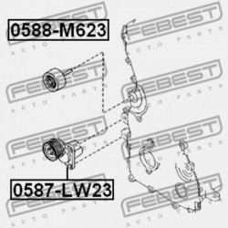 GÖRGŐKÉSZLET MAZDA 3 BK 2003-2006 EU LFH1-15-940A