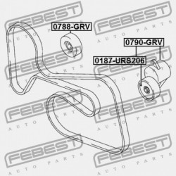 SUZUKI GRAND VITARA/ESCUDO ROLLER JB416/JB420/JB627 2006-2014 17530-78K01