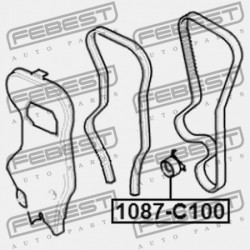VEZÉRMŰSZÍJ FESZÍTŐ SZÍJTÁRCSA CHEVROLET CAPTIVA (C100) 2007-2009 EU 90530126