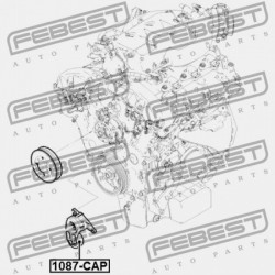 BUICK LACROSSE/ALLURE 2010- EU FESZÍTŐ SZÍJTÁRCSA 12626644
