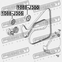 GÖRGŐKÉSZLET CHEVROLET CAPTIVA (C100) 2007-2009 EU 96868477