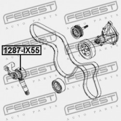 FESZÍTŐ SZÍJTÁRCSA HYUNDAI IX55 07 (2007-2013) EUR 25281-3A100