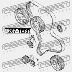 VEZÉRMŰSZÍJ FESZÍTŐ SZÍJTÁRCSA HYUNDAI TERRACAN (2001-) GEN 24322-4X000