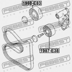 GÖRGŐKÉSZLET BMW 5 E60 2001-2009 ECE 11287516847