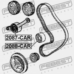 CHRYSLER SEBRING (JR) VEZÉRMŰSZÍJ SZÍJTÁRCSA 2001-2006 04781569AB