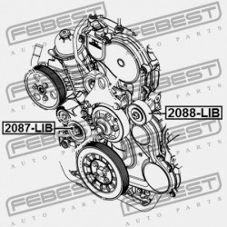 HENGER JEEP LIBERTY II 2008-2013 68027603AA