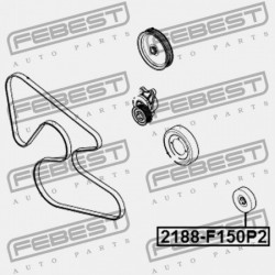 GÖRGŐ FORD EXPLORER 2002-2011 LEHET 2F2Z-6C348-AC
