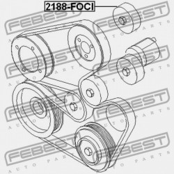 GÖRGŐKÉSZLET FORD FOCUS CAK 1998-2005 EU 1114544