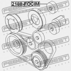 GÖRGŐ FORD FOCUS CAK 1998-2005 EU 1134084
