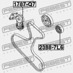 GÖRGŐKÉSZLET AUDI Q7 2007-2015 CA 022145276A