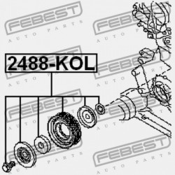 GÖRGŐKÉSZLET RENAULT KOLEOS 2008-2015 11925-EA00A