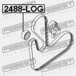 HENGER RENAULT LOGAN 2005-2013 8200104754
