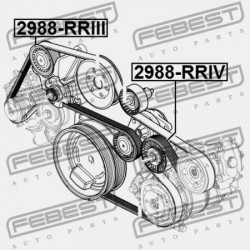 GÖRGŐKÉSZLET LAND ROVER RANGE ROVER III 2002-2012 LR024791