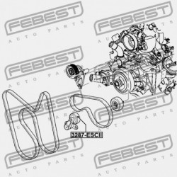 BUICK RAINIER (4WD) 2002-2009 EU KLÍMA ÉKSZÍJFESZÍTŐ CSIGA 12580196