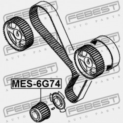 FORGATTYÚSTENGELY FOGASKERÉK MITSUBISHI CHALLENGER K90 1996.05-2001.08 JPN MD184894