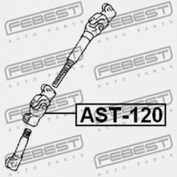KORMÁNYOSZLOP KERESZTTARTÓ ALSÓ TOYOTA COROLLA 5D ZZE122 2001.10-2007.02 GR 45209-02011