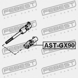 KORMÁNYOSZLOP KERESZTTARTÓ ALSÓ TOYOTA CRESTA GX90,JZX9,LX90,SX90 1992.10-1996.09 JP 45209-32020