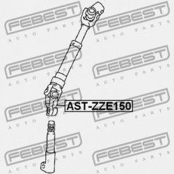 KORMÁNYKERÉK FELSŐ KARDÁNTENGELY TOYOTA COROLLA (S.AFRIKA) ADE150,NDE150,NRE150,ZRE15,ZZE150 45260-12580