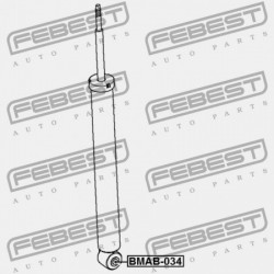 HÁTSÓ LENGÉSCSILLAPÍTÓ PERSELY BMW X3 E83 2003-2006 ECE 33503451402